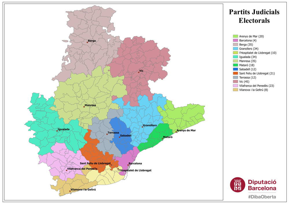 Mapa partits judicials