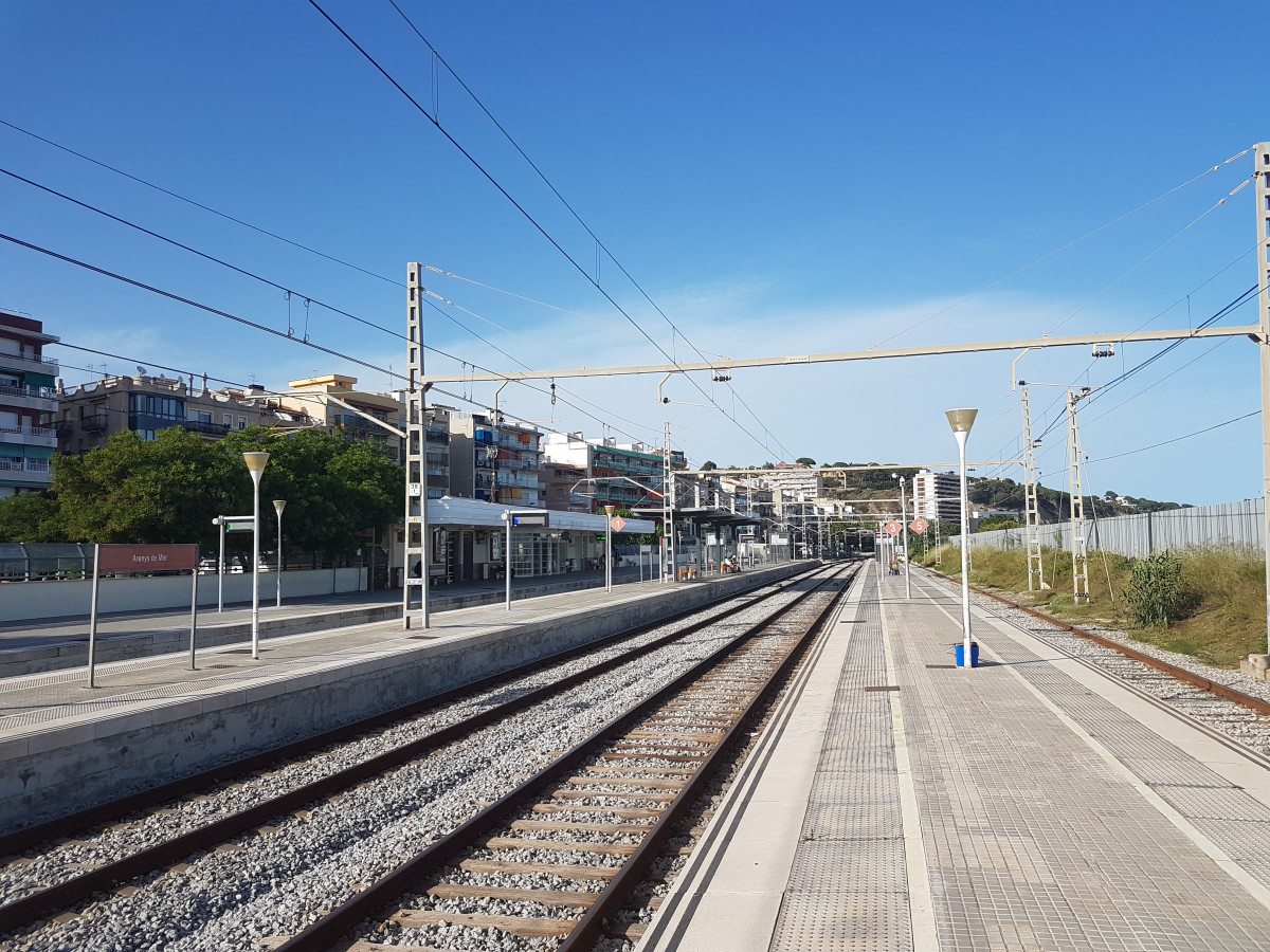 Estació d'Arenys de Mar 02 2018