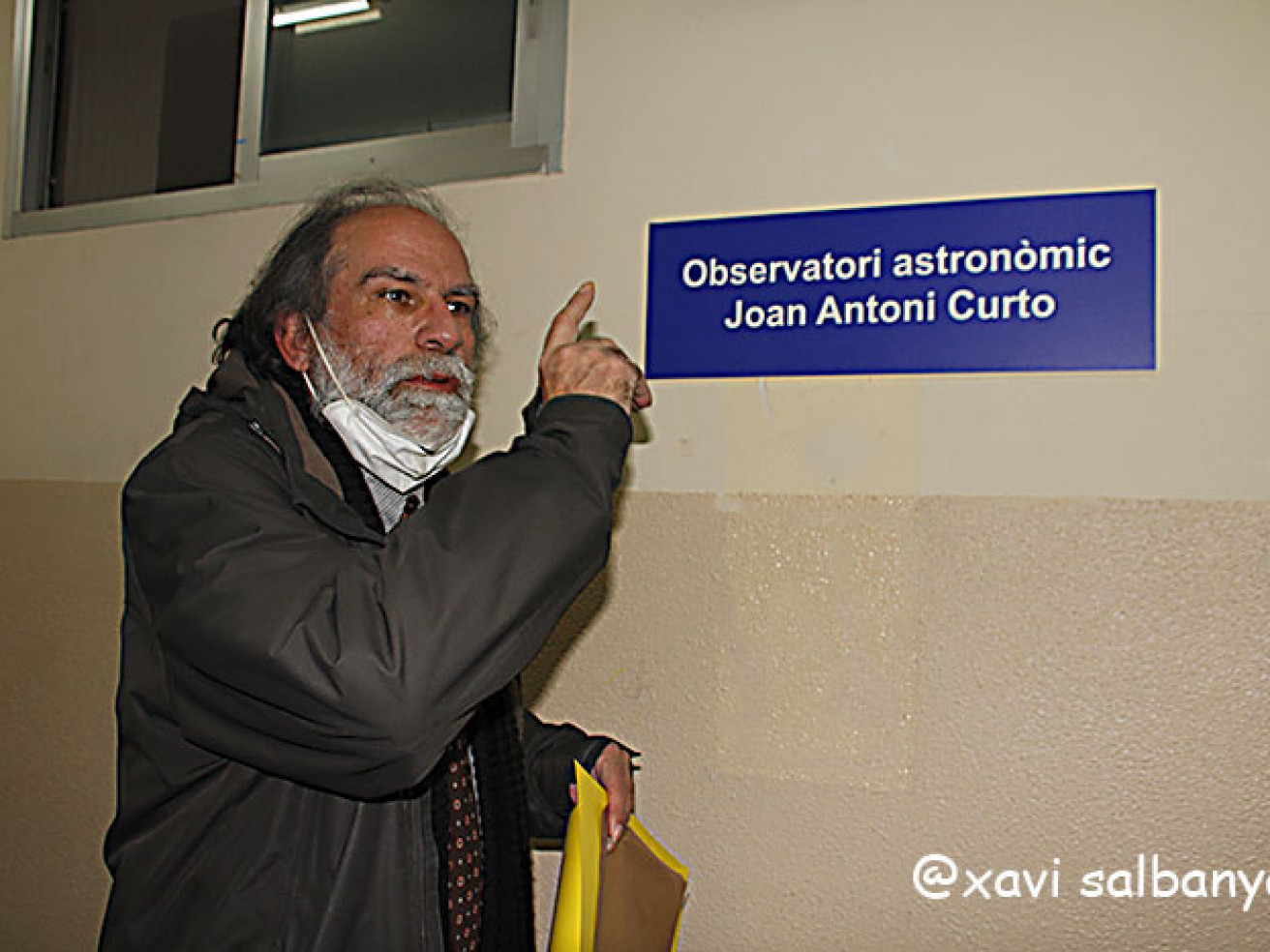 L'Institut Els Tres Turons fa un Reconeixement a en Toni Curto