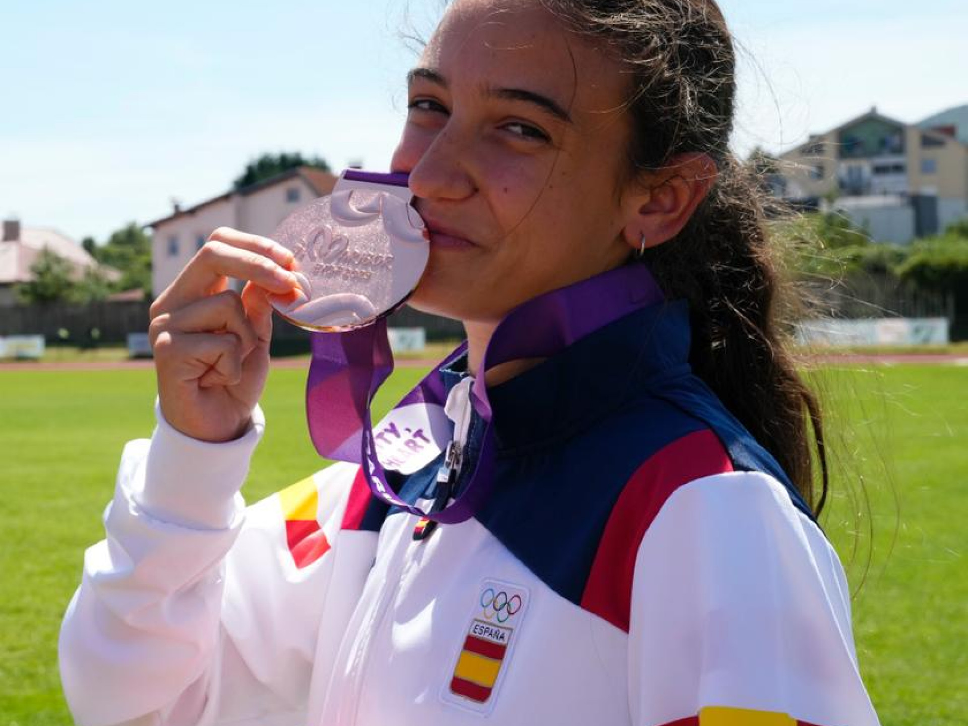 Marta Mitjans, Bronze a la final de 800mt.