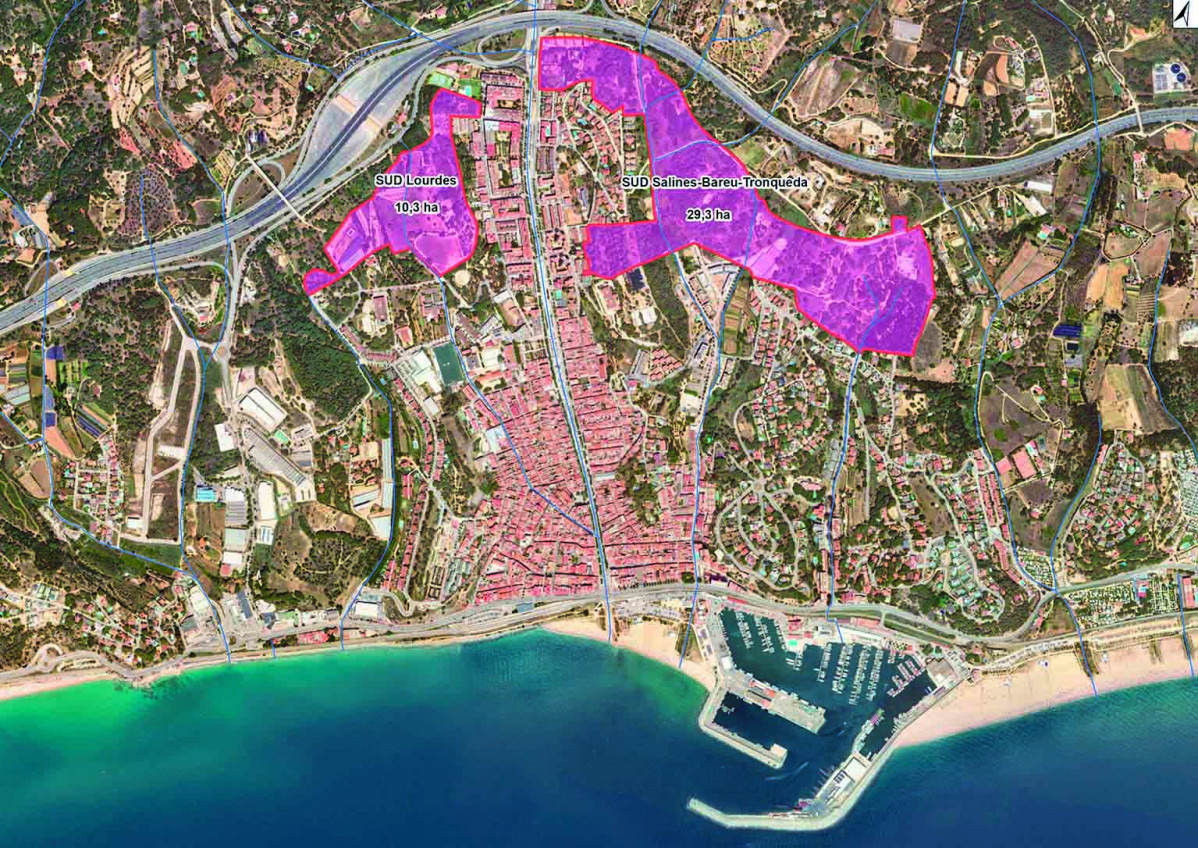 Mapa d'arenys