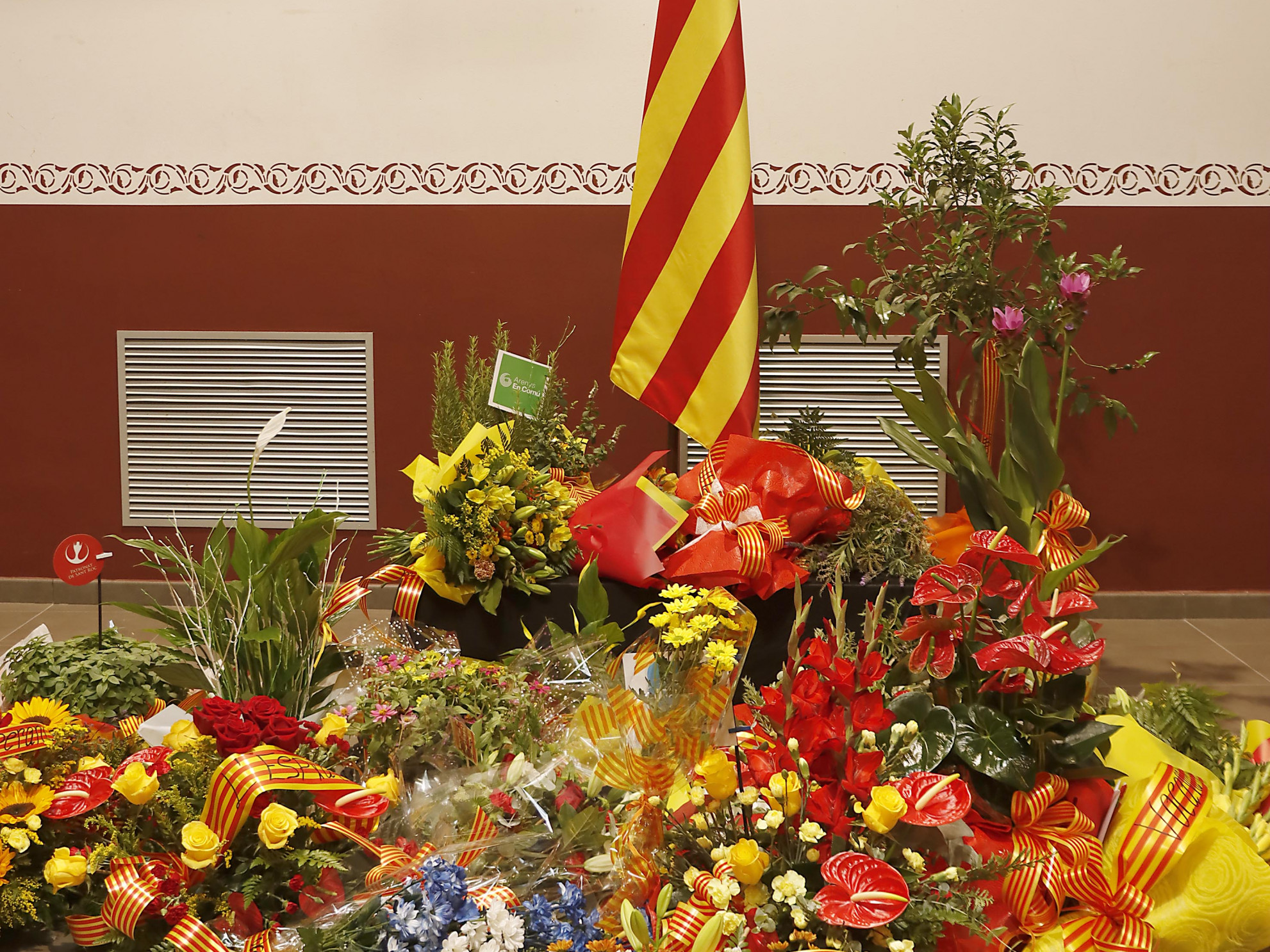 Ofrena floral de l'11 de Setembre